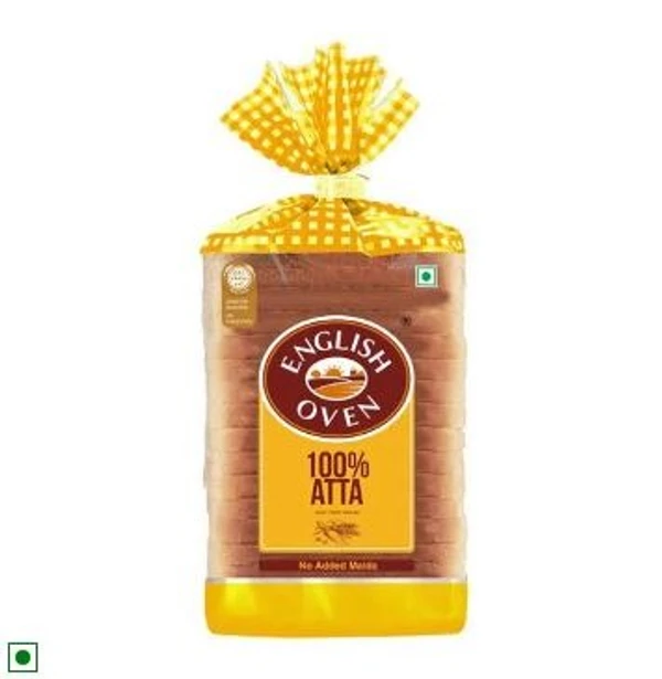 English Oven 100% Atta Bread 400g