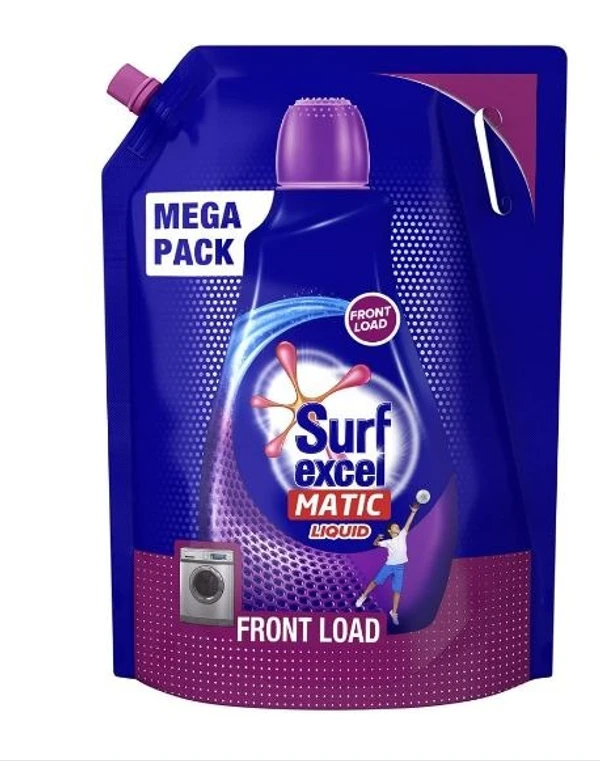 Surf Excel Matic Front Load Liquid Detergent 1 L Refill,