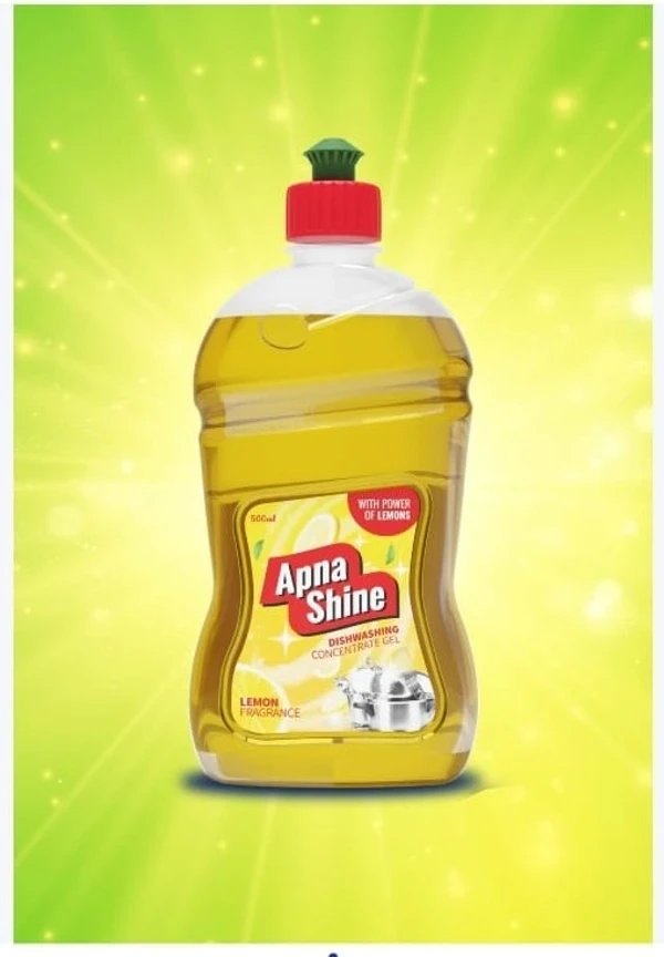 Apna Shine Dshwashing Gel 500ml Buy 2 Get 1 Free