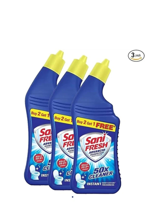 Sanifres Advance Disinfectant Toilet Cleaner 2U X 520ml +1U 520ml Free