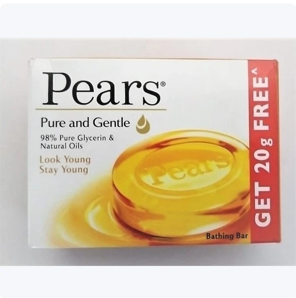 Pears Pure And Gentel Soap 100g+20g Free