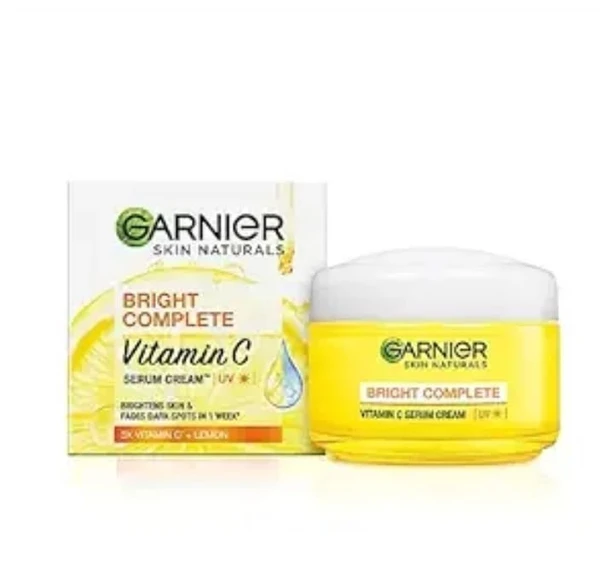 Garnier Bright Comlete Vitamin C Serum Cream UV  - 45g