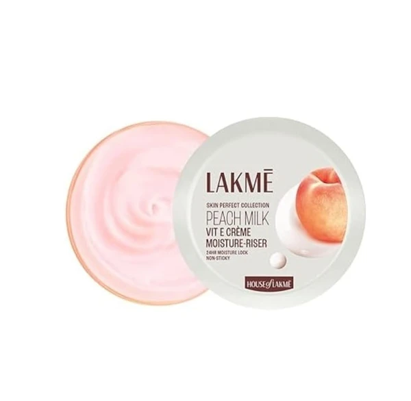 Lakme Peach Milk Vit E Moisture-Riser Cream  - 50g