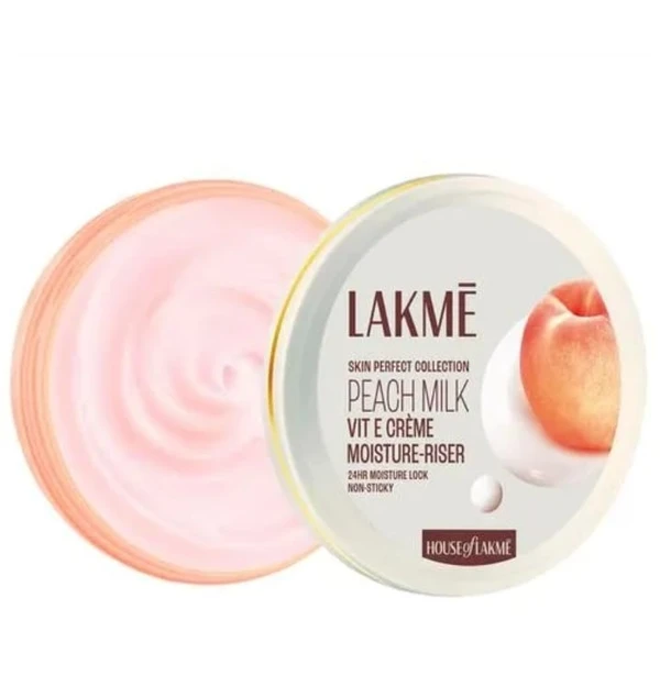 Lakme Peach Milk Vit E Moisture-Riser Cream  - 25g