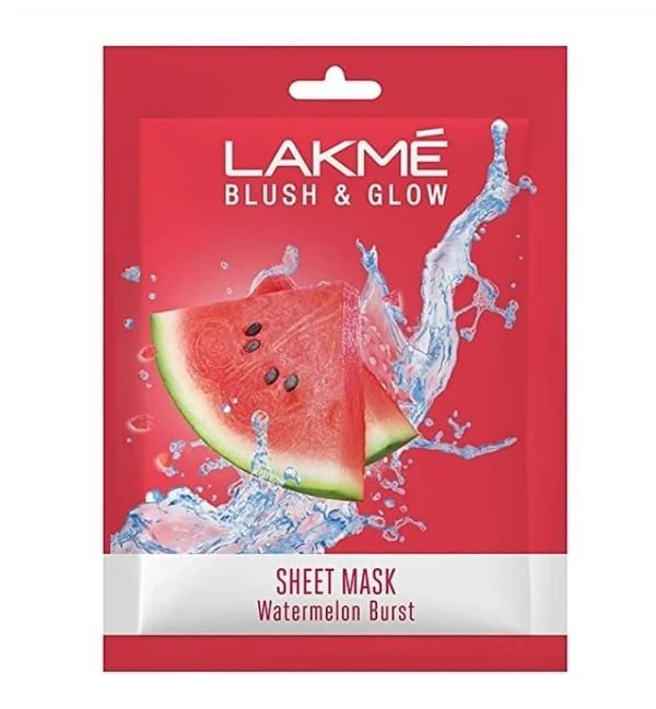 Lakme Blush & Glow Watemelon sheet Mask 25ml