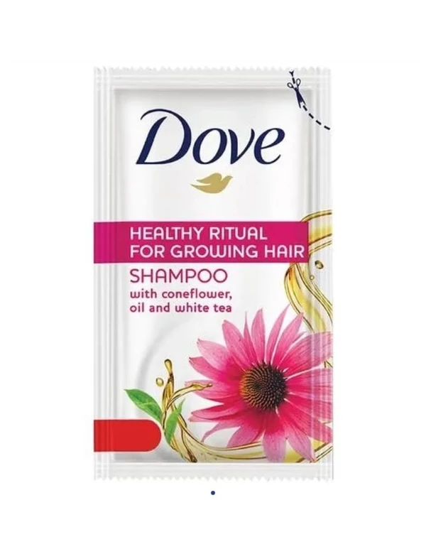 Dove Healthy Ritual For Growing Hair Shampoo Sachet 16U X 4.5ML