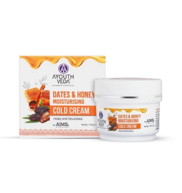 Ayouthveda Dates & Honey Moisturising Cold Cream 50g