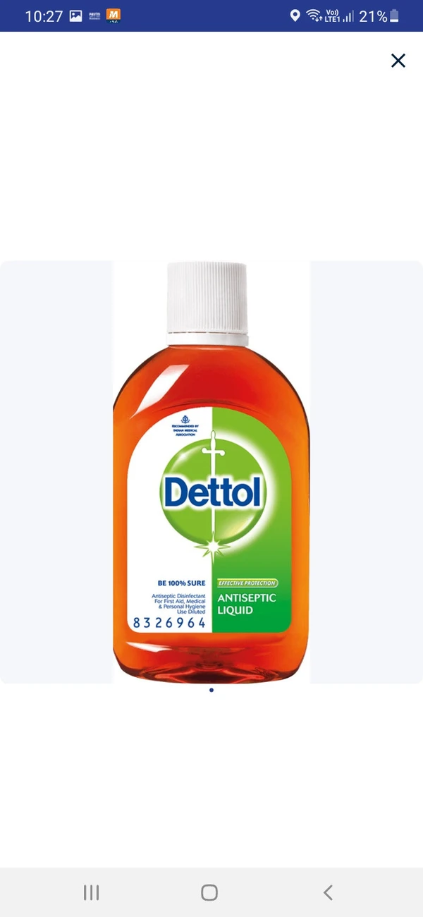 Dettol Antiseptic Disinfectant Liquid 550ml