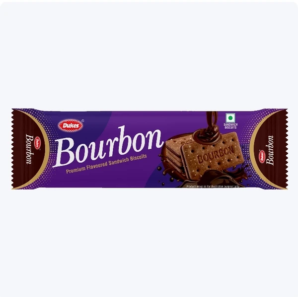 Dukes Bourbon Premium Sandwich Biscuits 100g