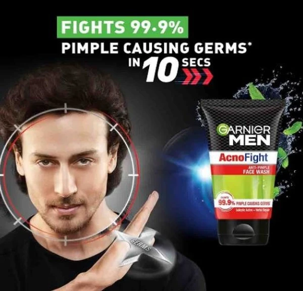 Garnier Men Acno Fight Anti- Pimple Facewash 100g