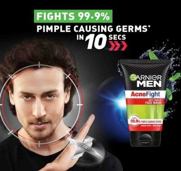 Garnier Men Acno Fight Anti- Pimple Facewash 50g