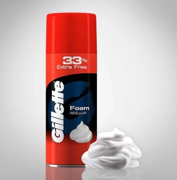 Gillette Classic Regular Shaving Foam 418g