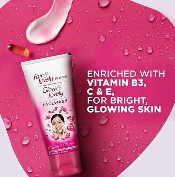 Glow & Lovely Instant Glow Face Wash 50g