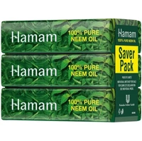 Hamam Pure Neem Oil Soap Bar 3UX150g + 1U X 100g Free