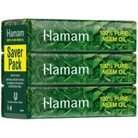 Hamam Pure Neem Oil Soap Bar 3UX150g + 1U X 100g Free