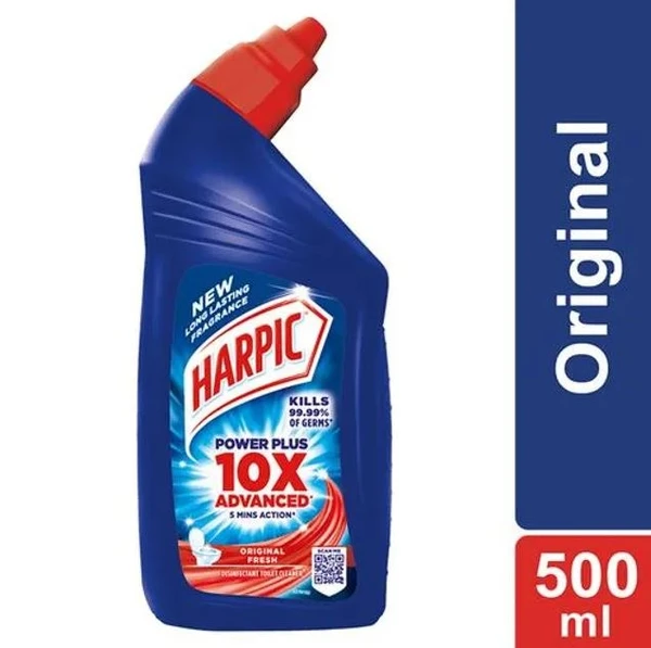 Harpic Power Plus 10X Max Toilet Cleaner 500ml