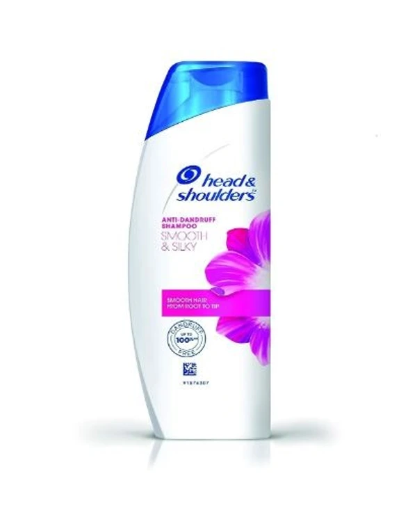 Head & Shoulders Smooth and Silky, Anti Dandruff Shampoo 340ml + Free H & S Conditioner 70ml