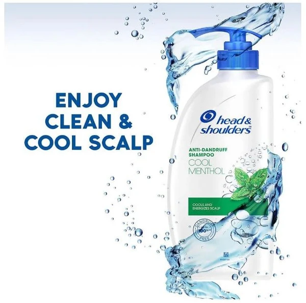 Head & Shoulders Cool Menthol Anti-Dandruff Shampoo 650 ml