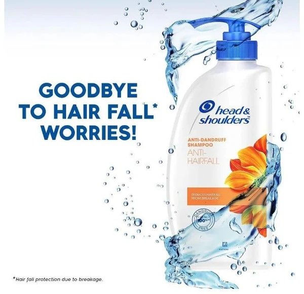 Head & Shoulders Anti-Hairfall Anti-Dandruff Shampoo 650 ml