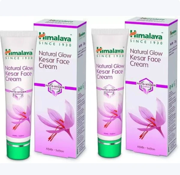 Himalaya Natural Glow Kesar Face Cream 2U X 50g