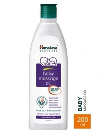 Himalaya Baby Massage Oil 200ML With Gentle Baby Soap 75GM Free