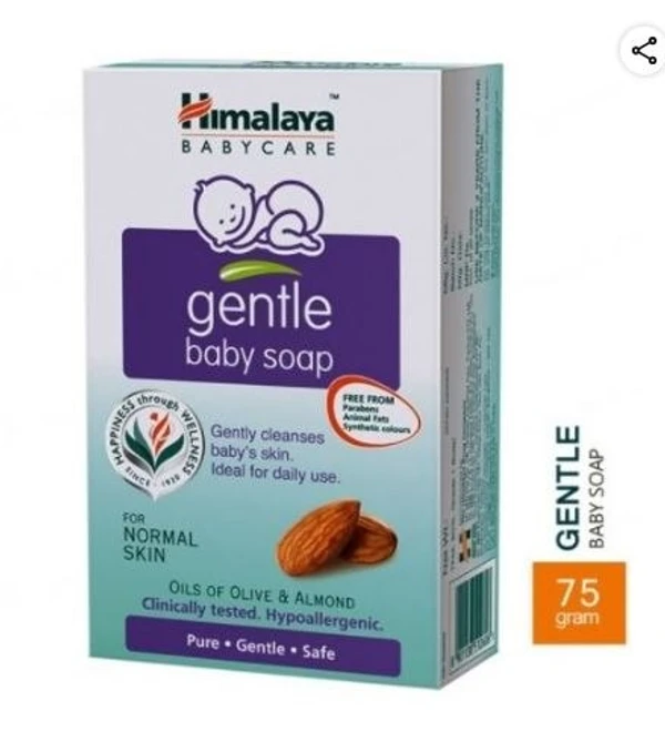 Himalaya Baby Massage Oil 200ML With Gentle Baby Soap 75GM Free