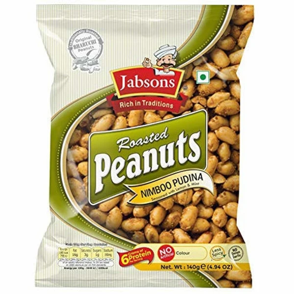 Jabsons Nimboo Pudina Roasted Peanut 140g