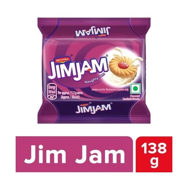 Britannia Treat Jim Jam Biscuits  - 138g