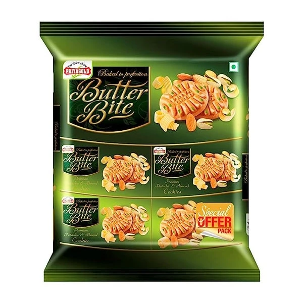 Priyagold Butter Bite Pista & Almond 520g