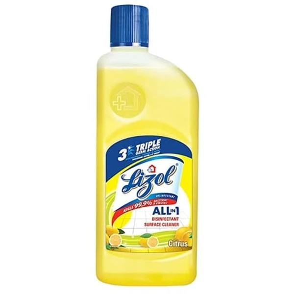 Lizol All in 1 Disinfectant Surface Cleaner Citrus 1L