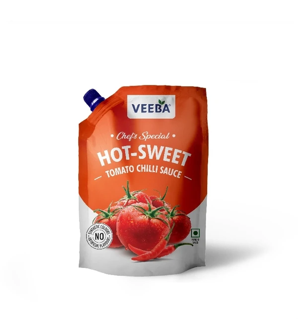 Veeba Hotsweet Tomato Chilli Sauce Chef's Special  - 450g