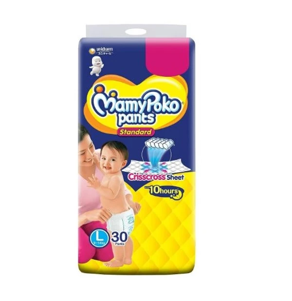 Mamy Poko Standard Diaper Pants   L 30U