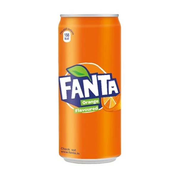Fanta Soft Drink Orange Flavoured Can