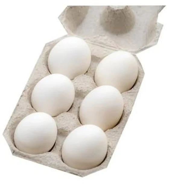 Fresho Farm Eggs - Regular, Medium, Antibiotic Residue-Free, 6 pcs