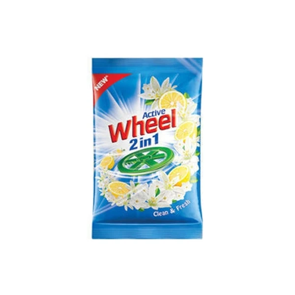 Wheel Active 2 In 1 Detergent Powder - 500g