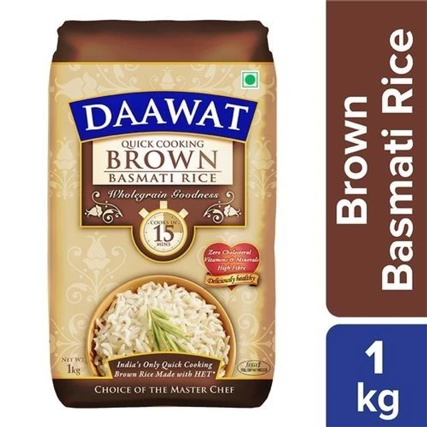 Daawat Brown Rice Basmati 1kg