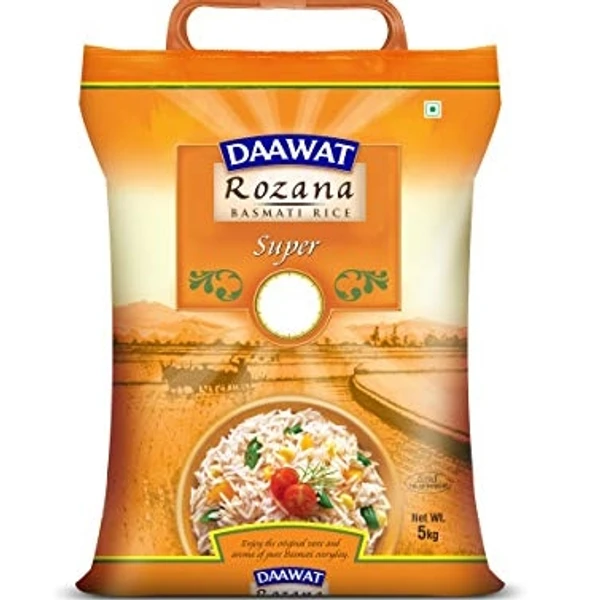 Daawat Rozana Super Basmati Rice 5kg