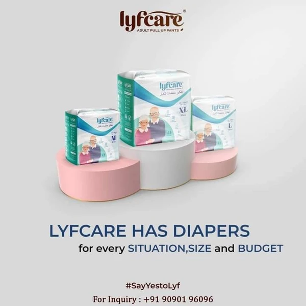 Lyfcare Adult Pull Pants L-20Pcs