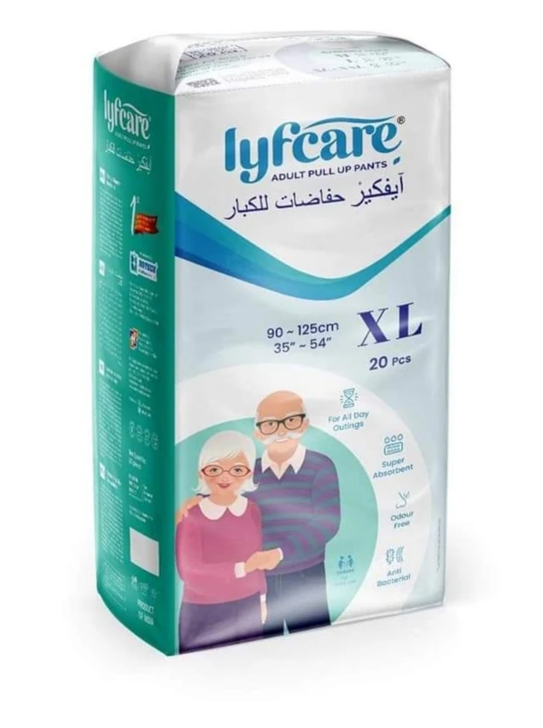 Lyfcare Adult Pull Pants XL-20Pcs