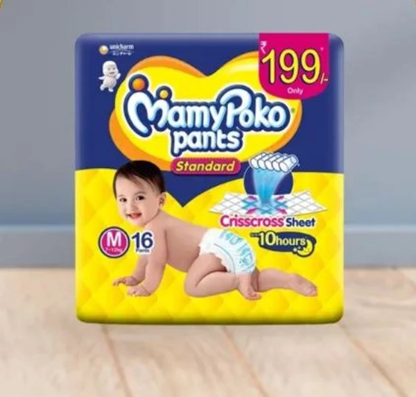 MamyPoko Poko Pants Standard M-16 Pcs