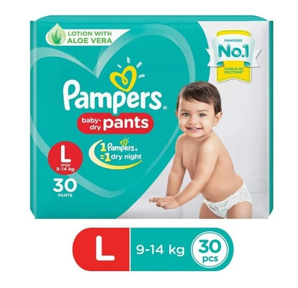 Pampers Diapers Pants L-30