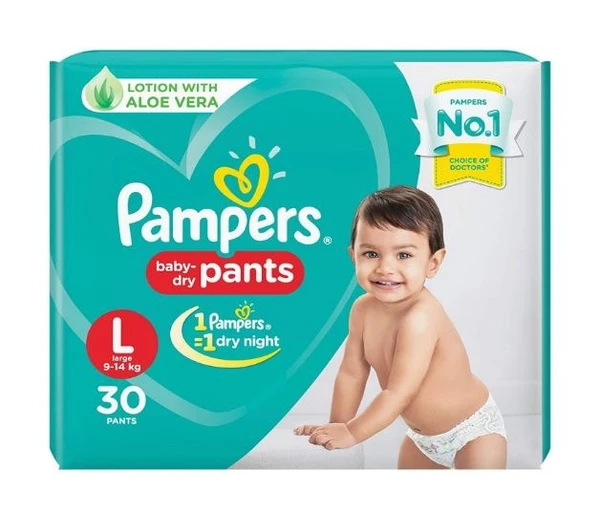 Pampers Diapers Pants L-30