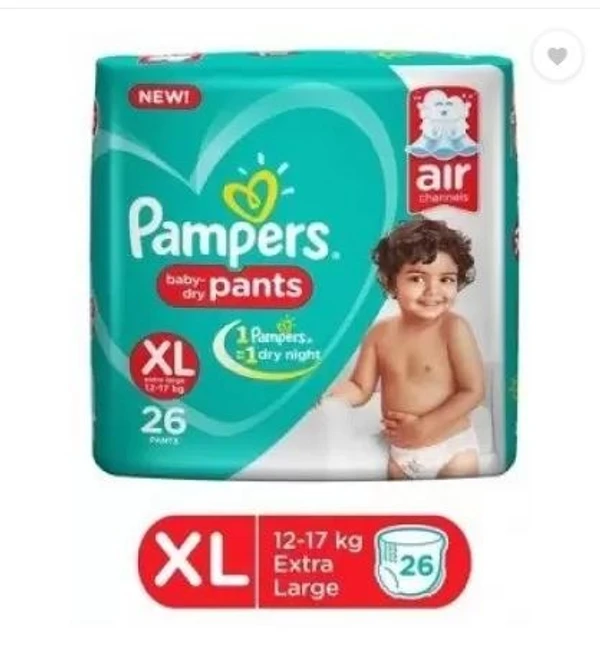 Pampers Diapers Pants XL-26