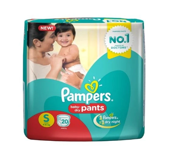 Pampers Diaper Pants S-20Pcs