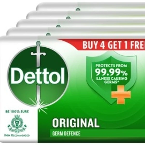 Dettol Orignal Bathing Soap Bar 4U X 150g