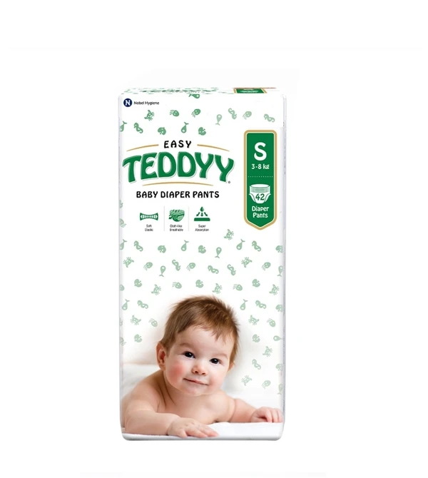 Teddyy Baby Diaper Pants Eeasy S-40Pcs