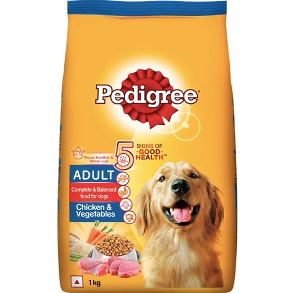 Pedigree Adult Chicken And Vegetables 1kg