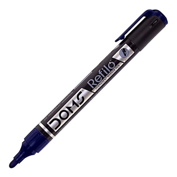 Doms Permanent Marker - Blue