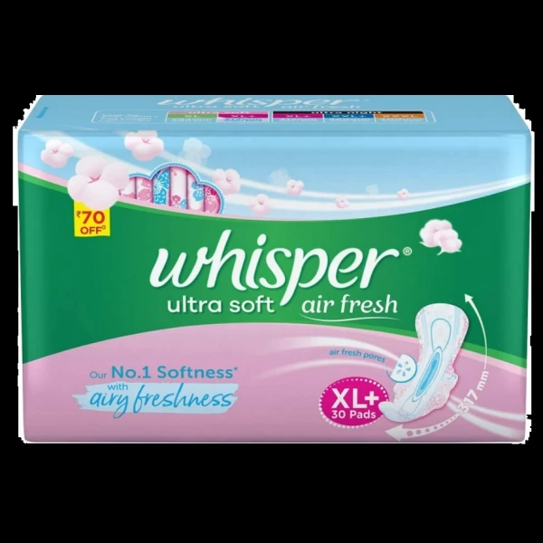 Whisper Ultra Soft XL+ 30N