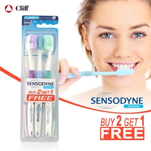 Sensodyne Senstive Toothbrush Buy 2 Get 1 Free 